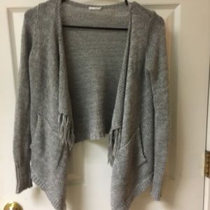 Youth/Girls Knit Shawl Sweater for Fall